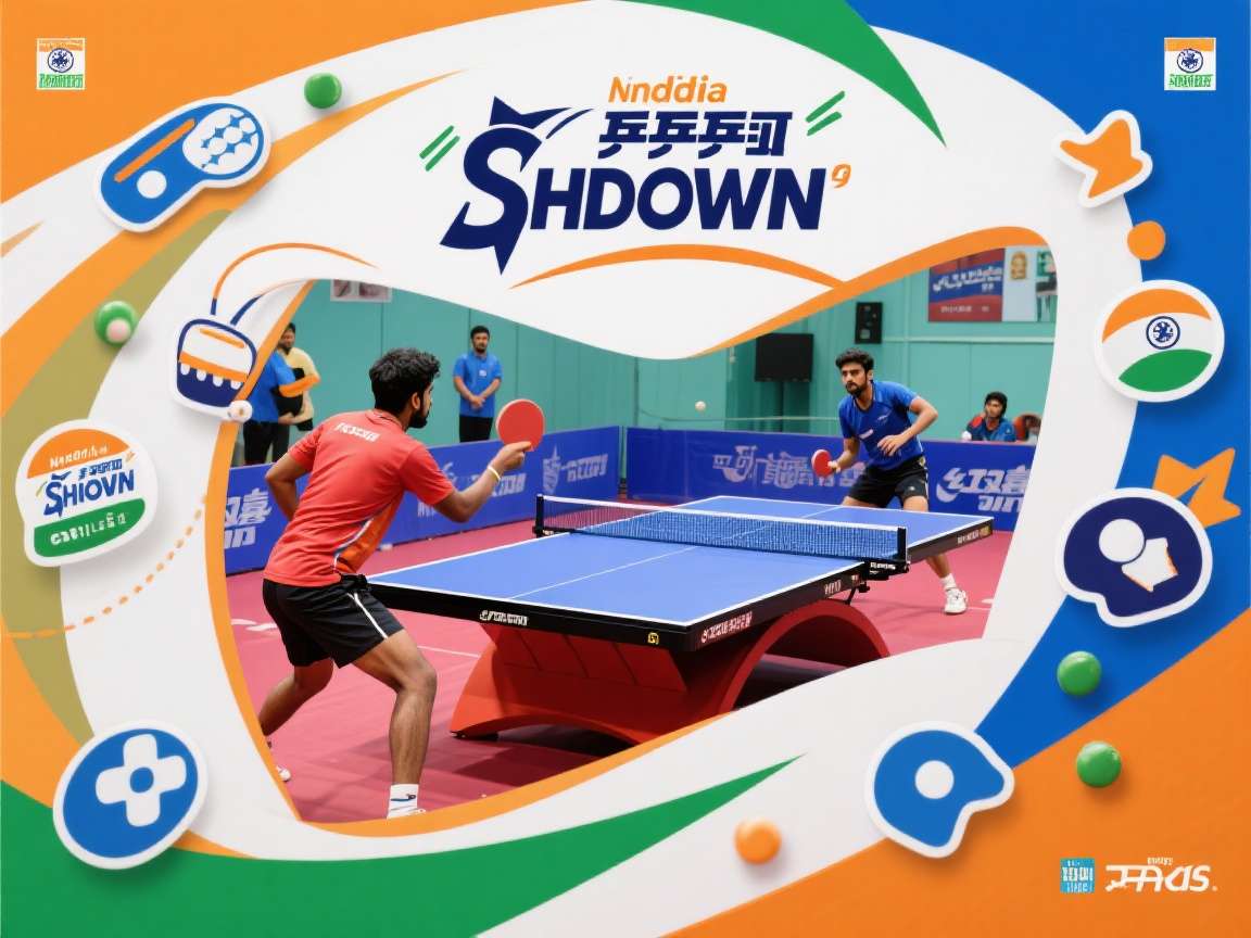 India Table Tennis Showdown - Community Meetup India Table Tennis Showdown community meetup in Mumbai with players competing in a local tournament