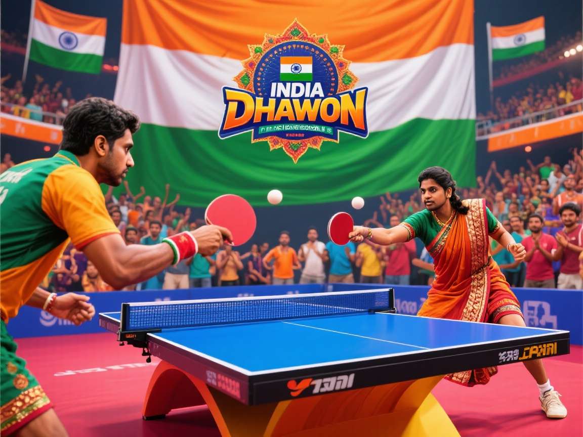 India Table Tennis Showdown - Thriving Player Community India Table Tennis Showdown player community meeting at a gaming event in Bangalore